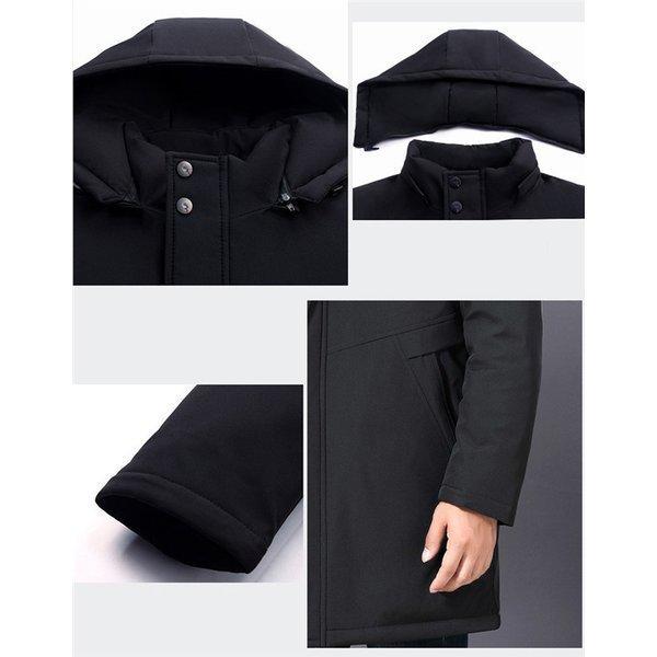 ダウンジャケット メンズ フード付き ジャケット 厚手 ダウンコート アウター 男性 ファッション 秋 冬 防寒 防風 紳士用 通勤 ビジネスメンズ 39octnscmy07 シリュウ 通販 Yahoo ショッピング