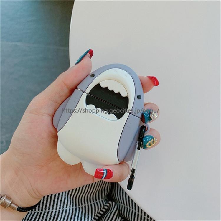 Airpods Pro ケース シリコン Airpods ケース キャラクター エアーポッズ プロ ケース 動物 サメ かわいい Airpodspro 052 シリュウ 通販 Yahoo ショッピング