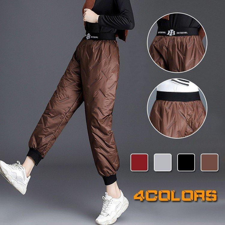 タイムセール ダウンパンツ レディース 中綿パンツ 防寒パンツ 登山パンツ ルームウェア 長ズボン 冬 ボトムス ハイウエスト カジュアル 大きいサイズ 送料無料 Hujimk1121 シリュウ 通販 Yahoo ショッピング