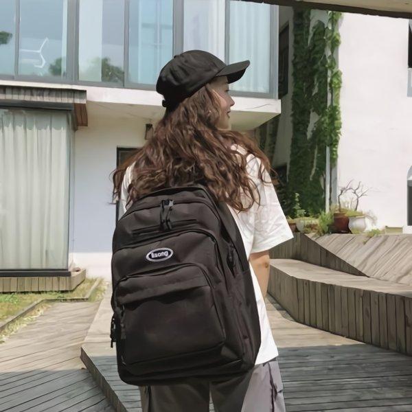 リュック レディース 通学 通勤 大容量 黒 リュックサック バックパック バッグ 多収納 大きめ かばん 女子 中学生 高校生 大学生 アウトドア 女子 韓国 Lfap 0036 シリュウ 通販 Yahoo ショッピング
