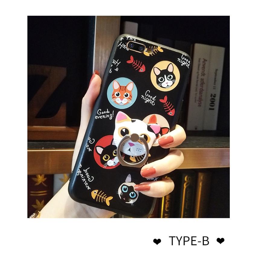 Iphone7 8 Iphonex Iphone6 6s 猫 ネコ スマホケース ハードケース アイフォン カバー アイフェイス キャラクター 耐衝撃 スマホリング Iphoneケース Shell37 シリュウ 通販 Yahoo ショッピング