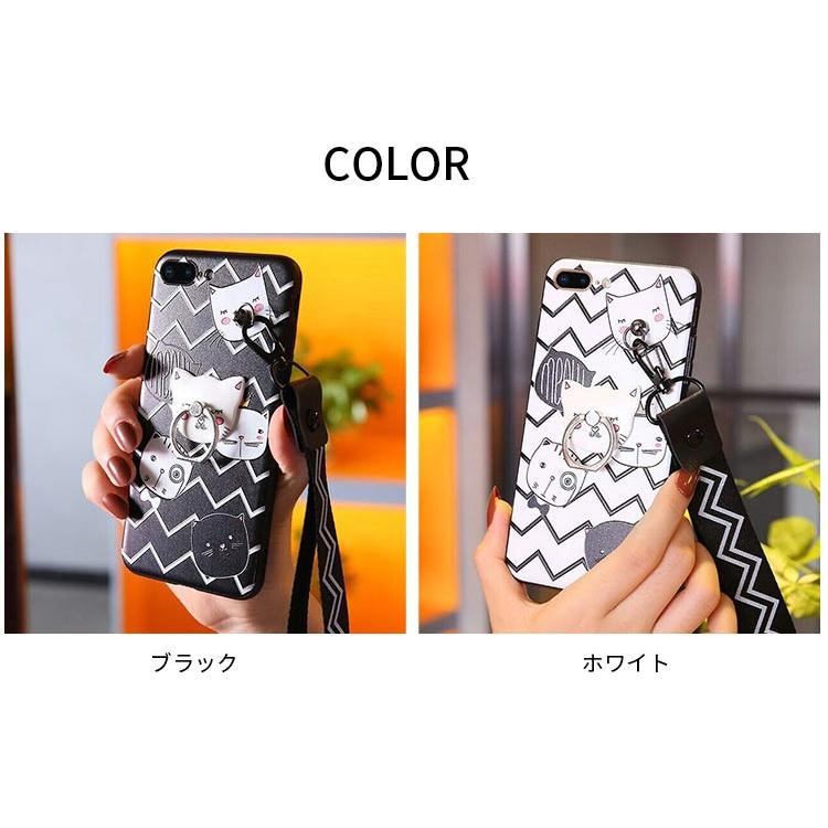 Iphone7 8 Iphonex Iphone6 6s 猫 ネコ スマホケース ハードケース アイフォン カバー アイフェイス キャラクター 耐衝撃 スマホリング Iphoneケース Shell49 シリュウ 通販 Yahoo ショッピング