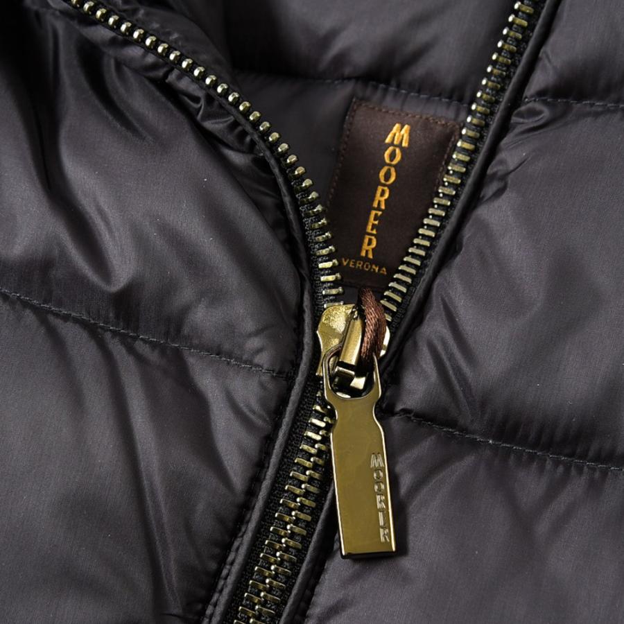 在庫限りッ アウトレット Moorer ムーレー Calliop Op ライダース ダウン ジャケット ダブルブレスト ショート丈 秋冬 レディース ナイロン 100 ネイビー イタリ 包装無料 送料無料 Badaroartcaffe Com Br