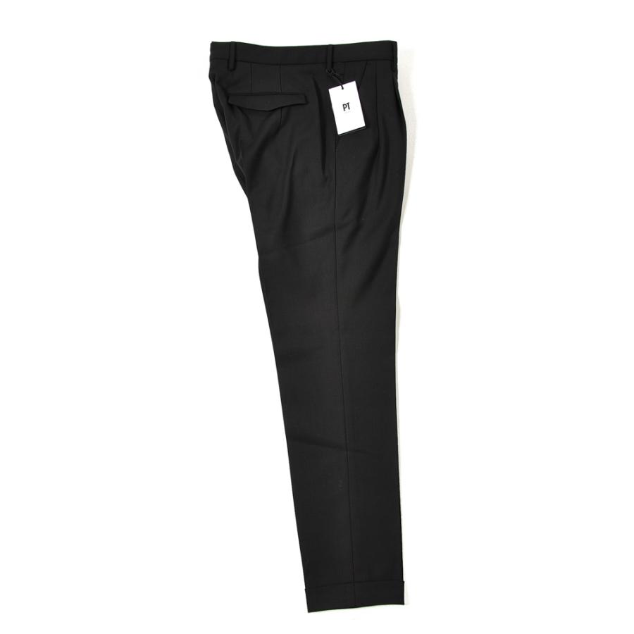 PT TORINO MASTER FIT スラックス ツータック 2プリーツ ストレッチ 