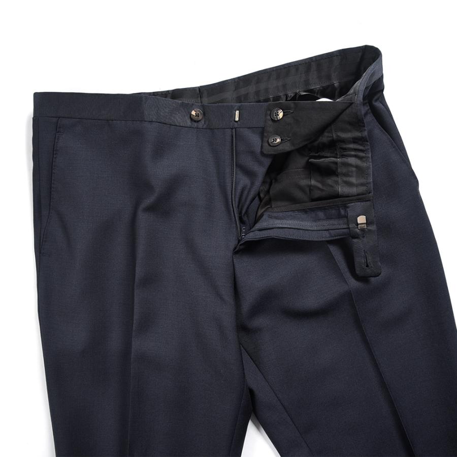 BOGLIOLI ボリオリ / K.JACKET ヴァージンウール 1Bシングルタキシードスーツ ネイビーの画像