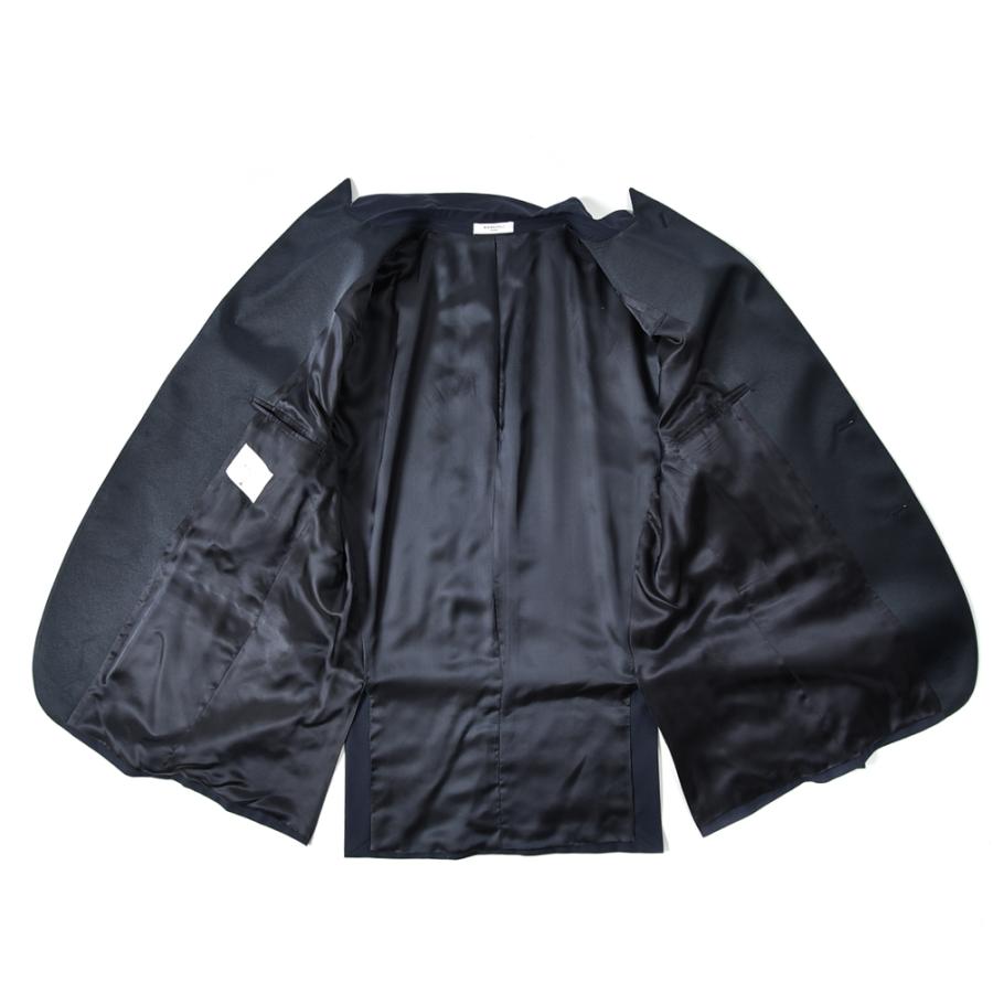 BOGLIOLI ボリオリ / K.JACKET ヴァージンウール100% 1Bシングルタキシードスーツ ネイビー / セール対象の画像