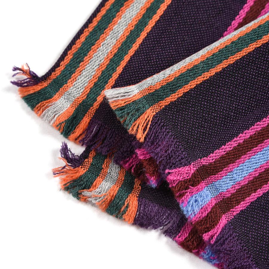 クリスマスツリー特価 マフラー Malo マーロ Sale ストール マルチカラー ストライプ 100 ウール レディース メンズ 秋冬 マフラー qhema Com