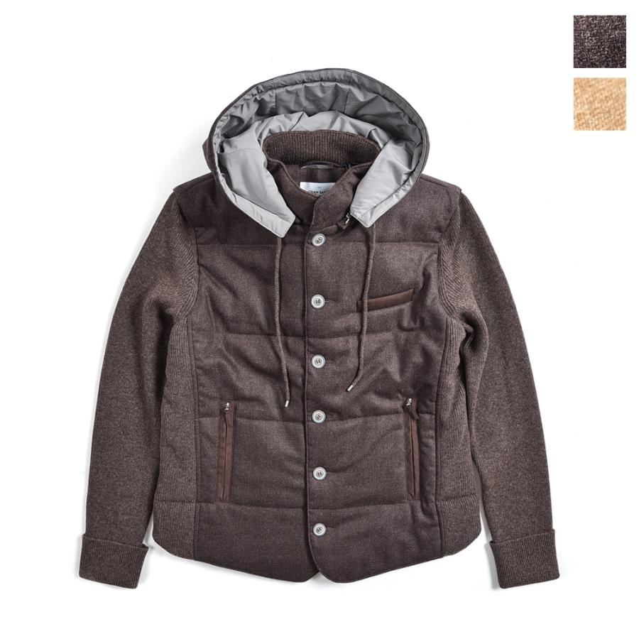 グランサッソ Gran メンズファッション Sasso フーディー ニット ブルゾン 札幌のメンズセレクトショップ Gran フーディー 秋冬