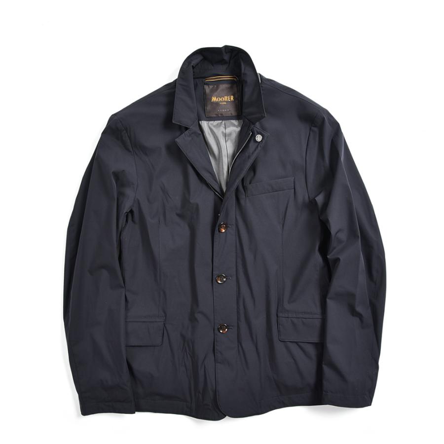 22年 春夏新作 メンズ ムーレー Moorer ムーレー Tebaldo ジャケット アウター 3bシングル Tebaldo ショート丈 ストレッチ メンズ ネイビー 秋冬 ナイロン Peppino ダーク 春 By Guardaroba 商品の良いところ