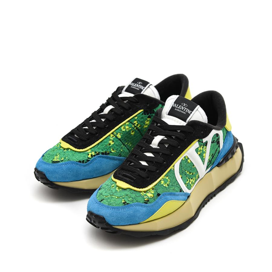 VALENTINO レースランナー ローカット スニーカー レース メッシュ 