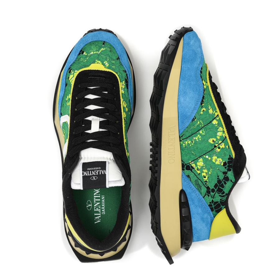 VALENTINO レースランナー ローカット スニーカー レース メッシュ 