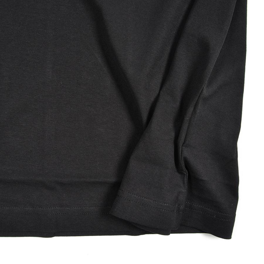 コルマー COLMAR Tシャツ 半袖 クルーネック オールシーズン メンズ コットン100％ ブラック｜size4458｜04