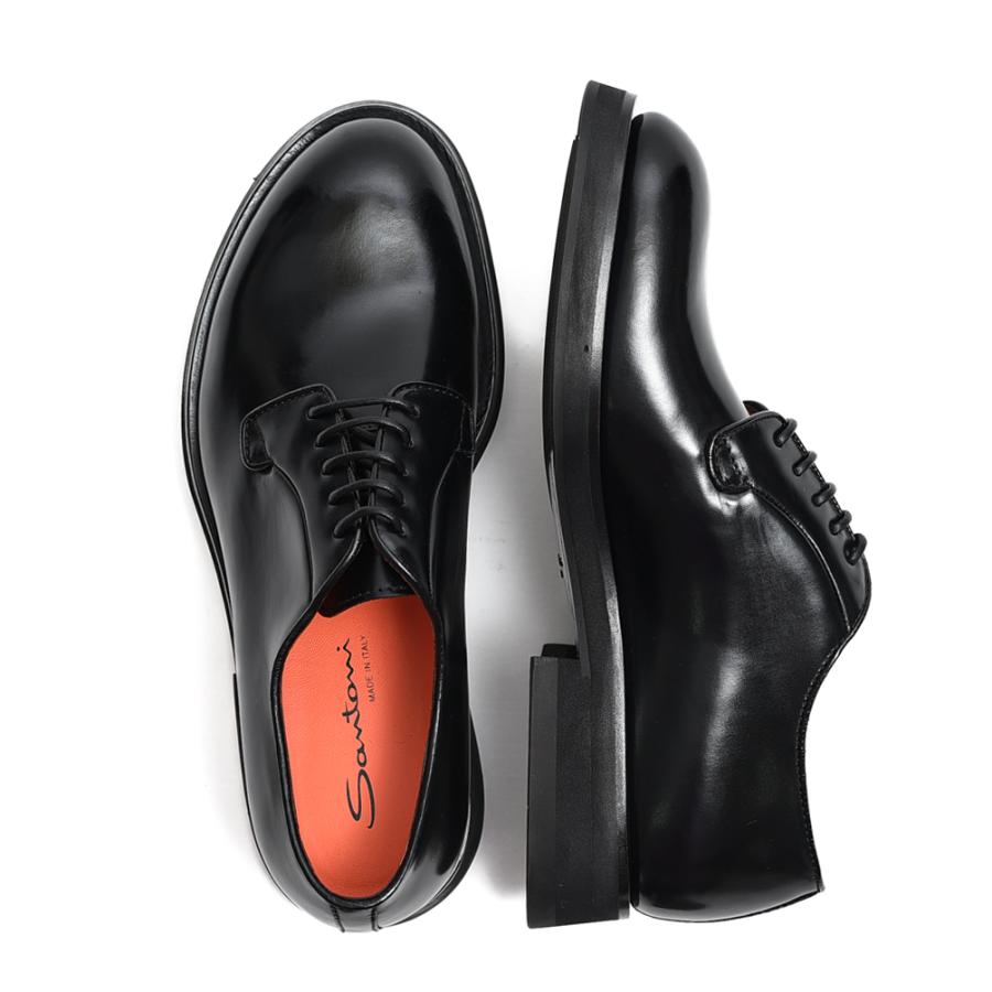 SANTONI サントーニ ダービー レザー シューズ ラウンドトゥ 外羽根式  