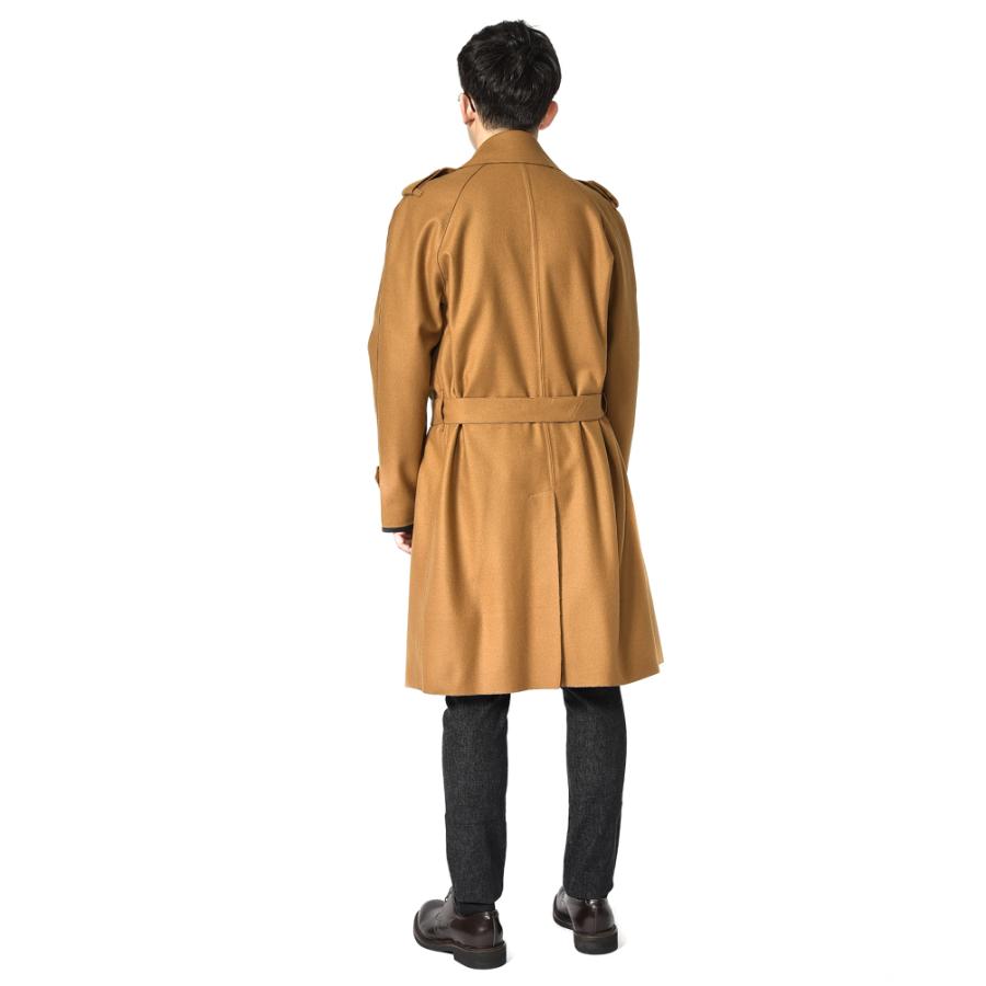 PT TORINO ピーティートリノ / ウールナイロン ロングトレンチコート