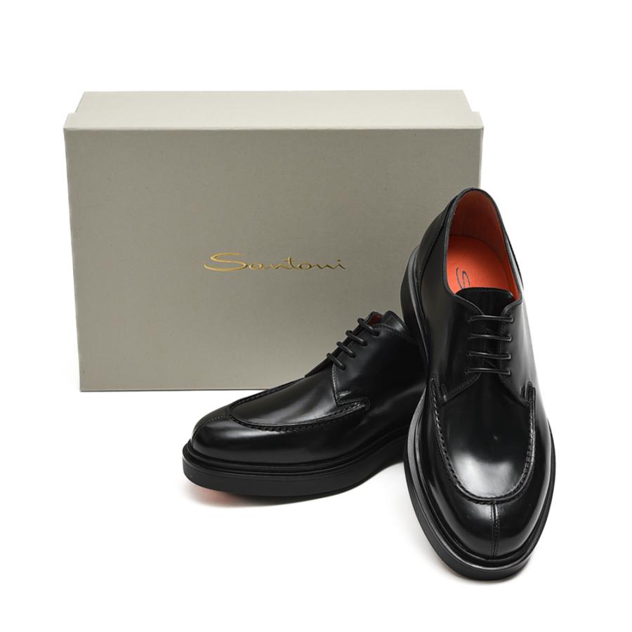 サントーニ SANTONI アンティークドレザー レースアップダービー