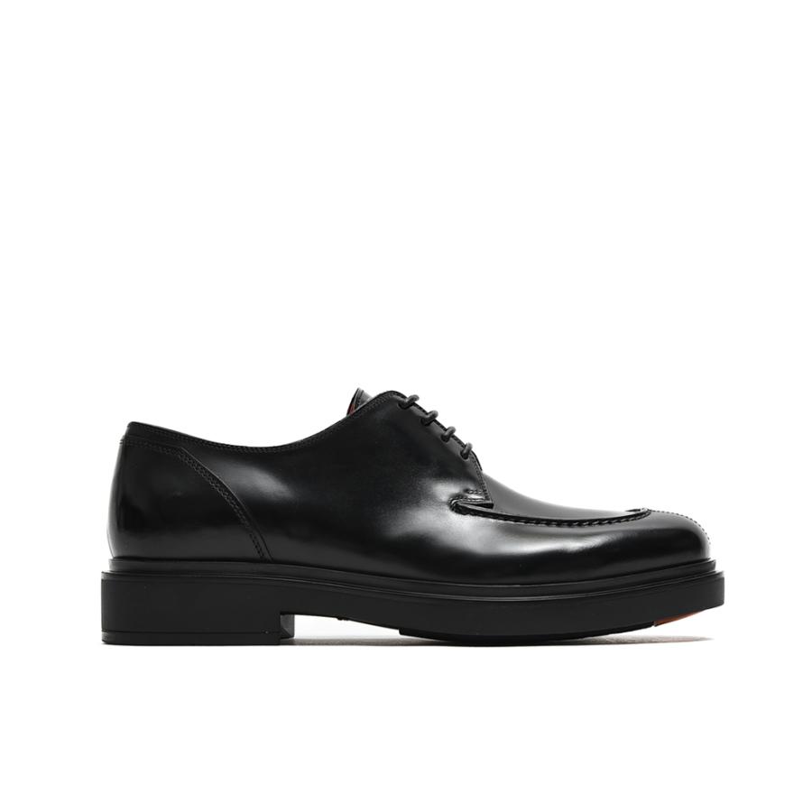 SANTONI アンティークドレザー レースアップダービー ローカット 