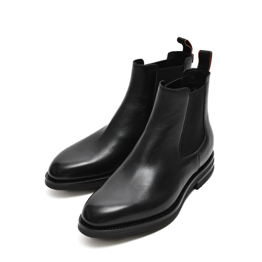 サントーニ SANTONI アンティークドレザー チェルシーブーツ 