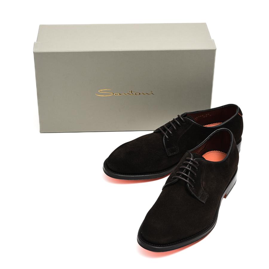 SANTONI SALE｜Santoni スエードレザー レースアップシューズ ダービー 