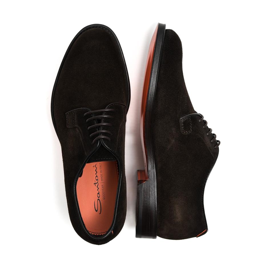 SANTONI SALE｜Santoni スエードレザー レースアップシューズ ダービー 