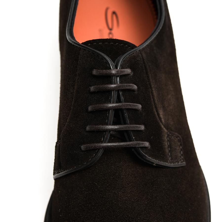 SANTONI Santoni スエードレザー レースアップシューズ ダービー 
