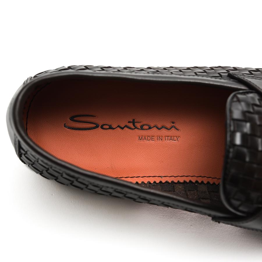 サントーニ SANTONI レザー ローファー スリッポン ローカット 