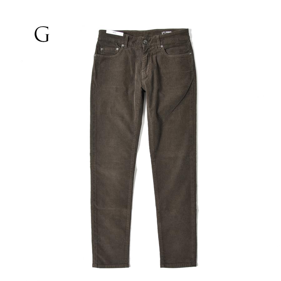 PT TORINO DENIM ROCK (SKINNY FIT) 細畝コーデュロイ 5ポケットパンツ 