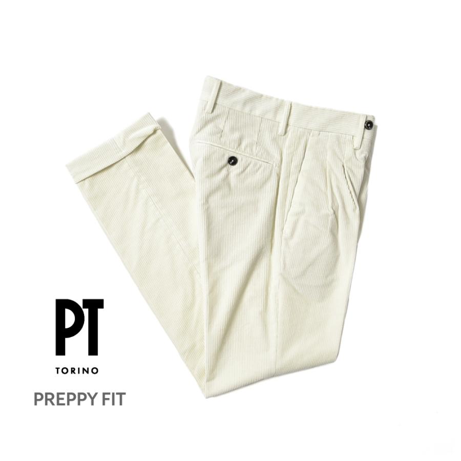 PT TORINO SALE｜PT PREPPY FIT プレッピーフィット スラックス 太畝 