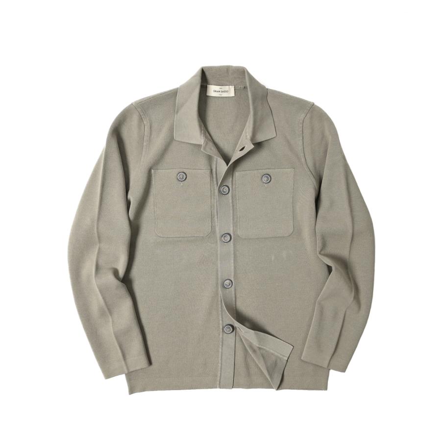 Gran Sasso GRAN SASSO 襟付きカーディガン ホリゾンタルカラー Gran Sasso GRAN SASSO 襟付きカーディガン ホリゾンタルカラー