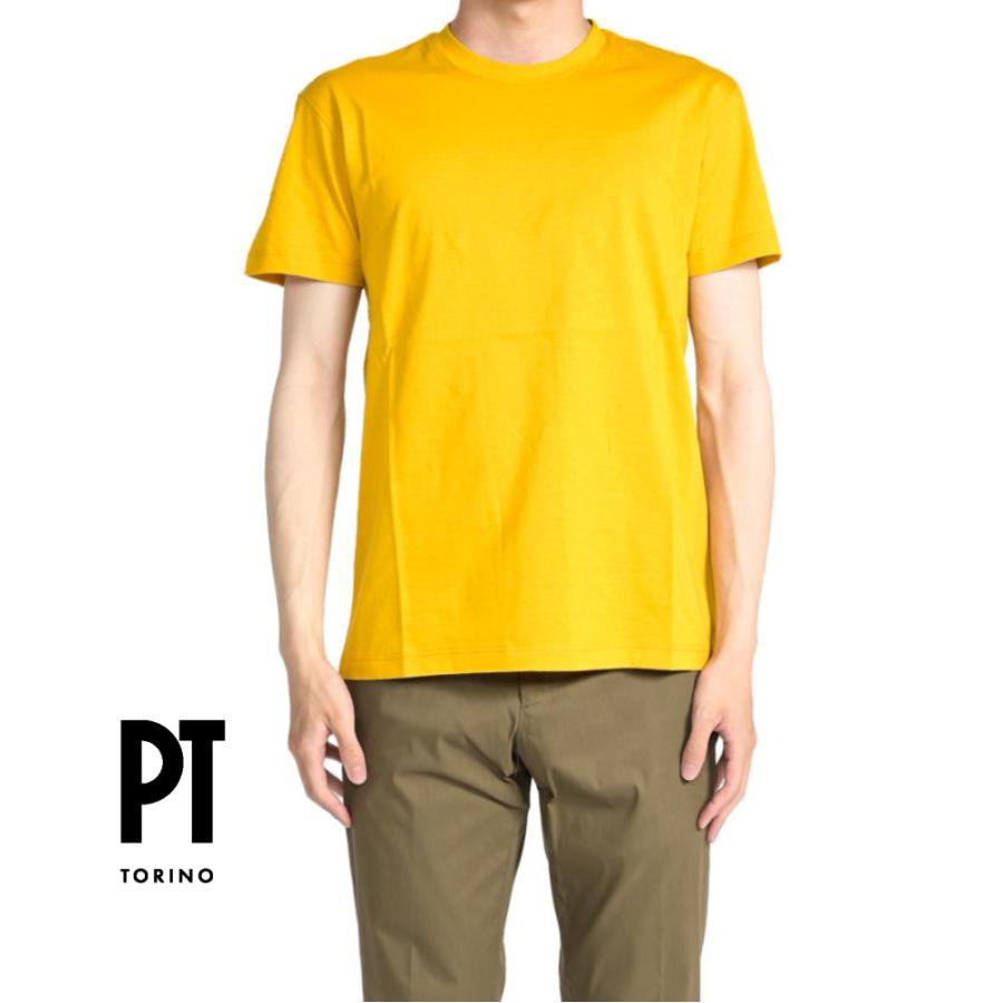 PT TORINO ピーティートリノ / 半袖Tシャツ クルーネック コットン 100  