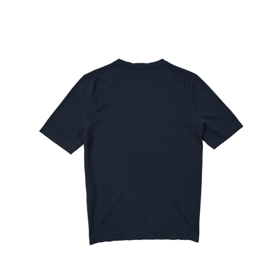 グランサッソ GRAN SASSO ニットTシャツ 半袖 クルーネック メンズ 春夏 コットン 100% 3色展開 イタリア ブランド MADE IN ITALY｜size4458｜19