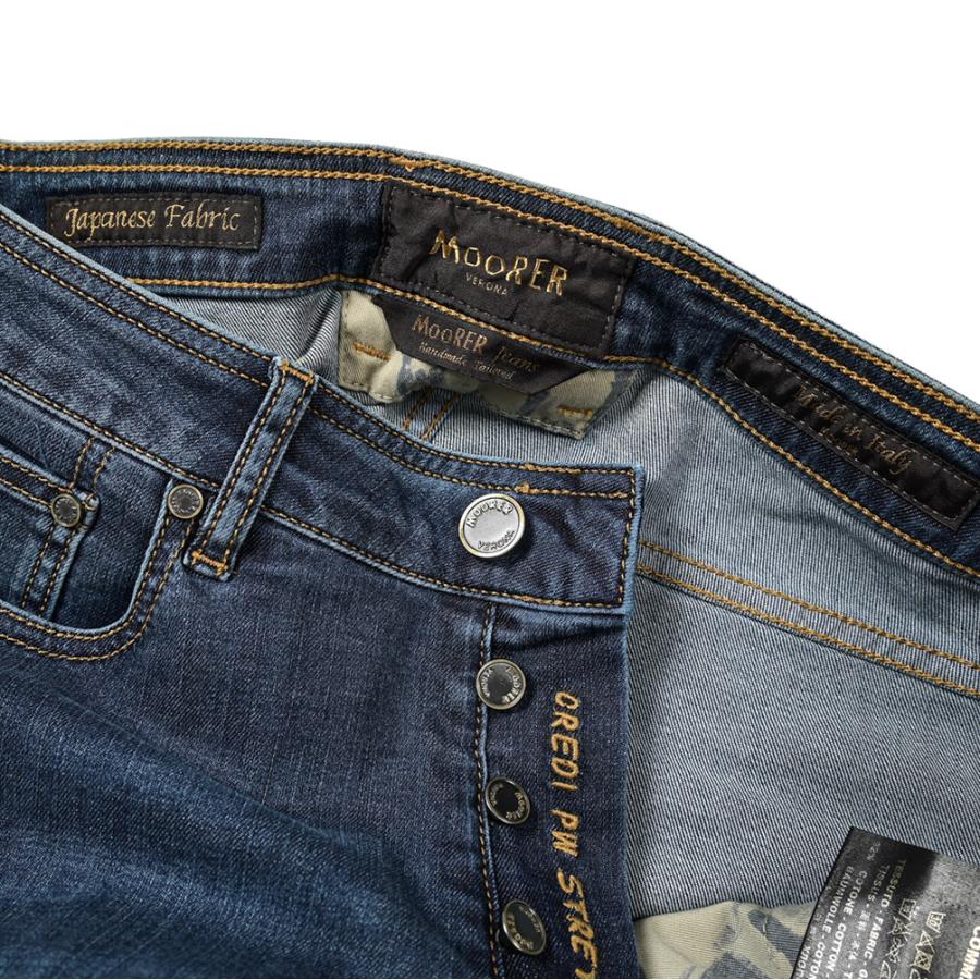 MOORER SALE｜MOORER CREDI-PS706 ストレッチ デニムジーンズ スリム 