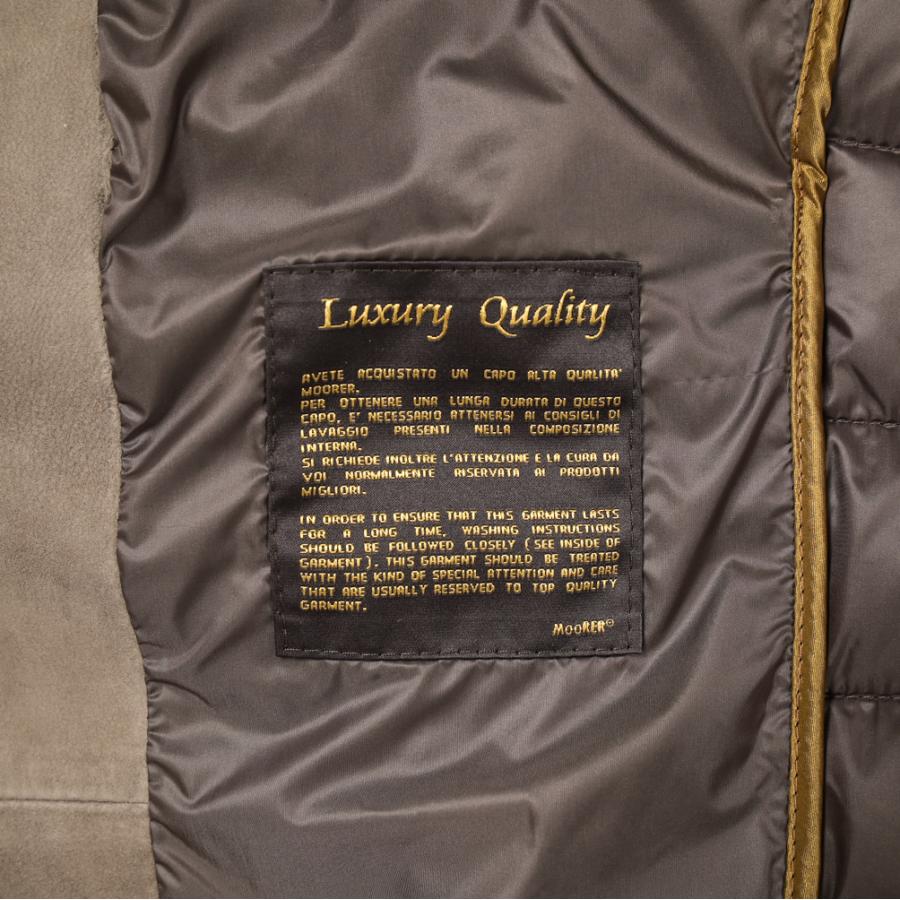 MOORER ムーレー スエード レザー ダウンベスト CALAF-UR SALE｜MOORER ムーレー / CALAF-UR スエードレザー スタンド