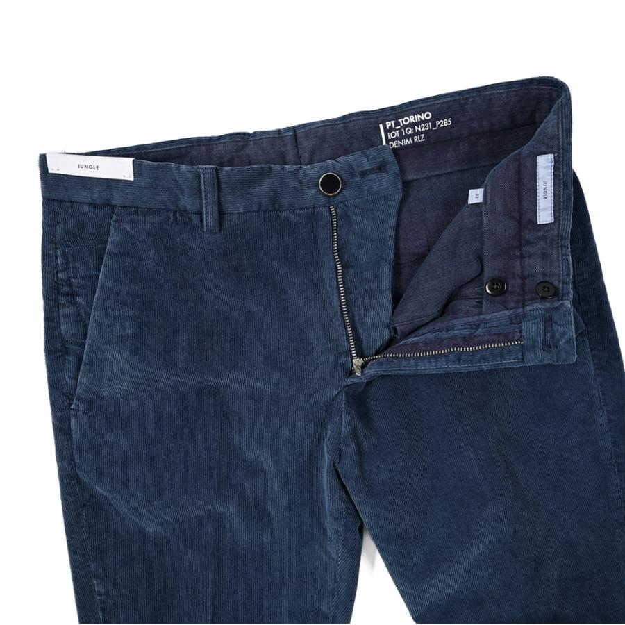 PT TORINO DENIM JUNGLE (SKINNY FIT) 細畝コーデュロイ コットン 