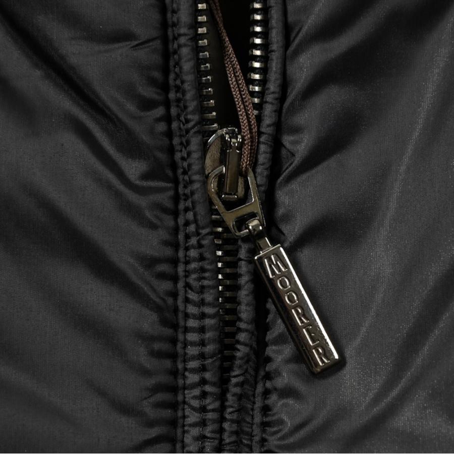 【訳あり品】 ムーレー MOORER SIVIGLIA-KL PrimaLoft 中綿入りチェスターコート 3Bシングル フロントライナー ブラック 【STOCK SALE】 【JS1578230328】(57112円)