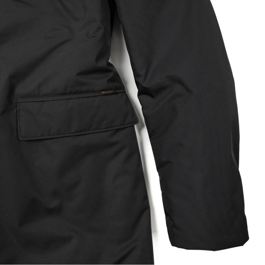 【訳あり品】 ムーレー MOORER SIVIGLIA-KL PrimaLoft 中綿入りチェスターコート 3Bシングル フロントライナー ブラック 【STOCK SALE】 【JS1578230328】(57112円)