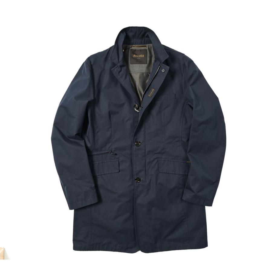 MOORER G-LORENZO-NX スタンドカラーコート ジャケット 春夏秋 MOORER G-LORENZO-NX スタンドカラーコート ジャケット 春夏秋