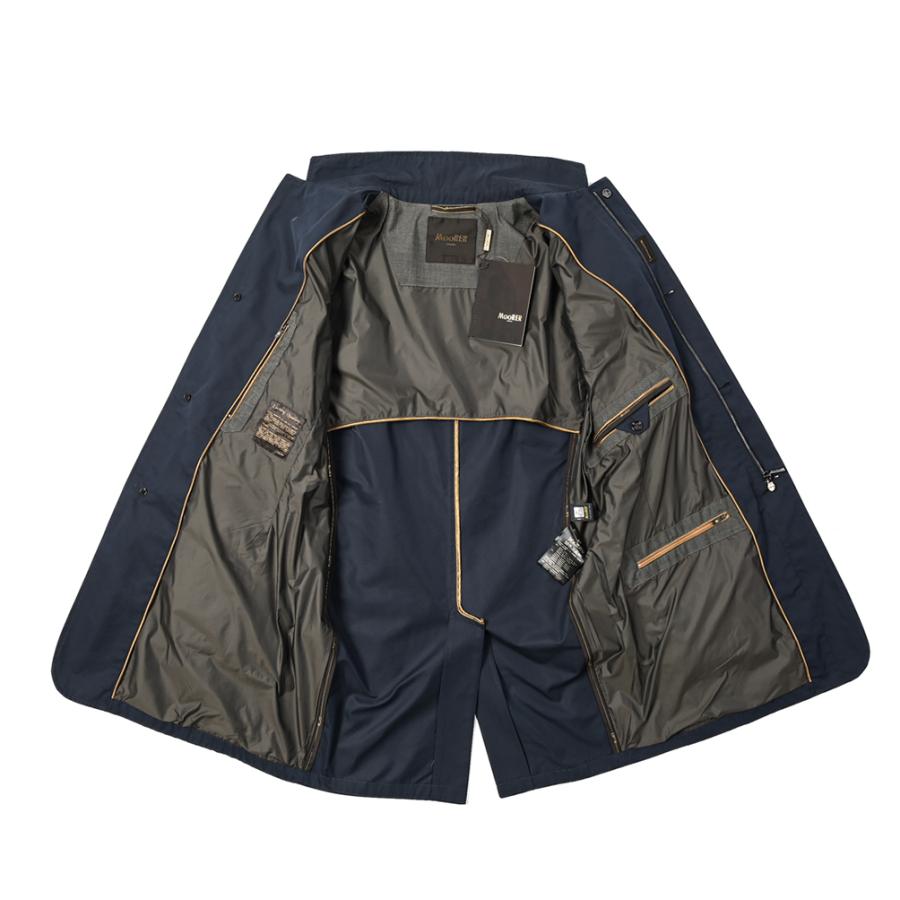 MOORER G-LORENZO-NX スタンドカラーコート ジャケット 春夏秋 MOORER G-LORENZO-NX スタンドカラーコート ジャケット 春夏秋