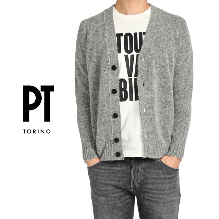 PT TORINO ピーティートリノ / アルパカウール Vネックニット 