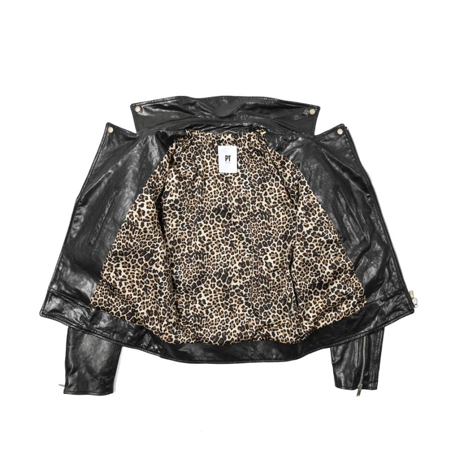 PT TORINO ピーティートリノ / ユーズド加工レザー ダブルライダース