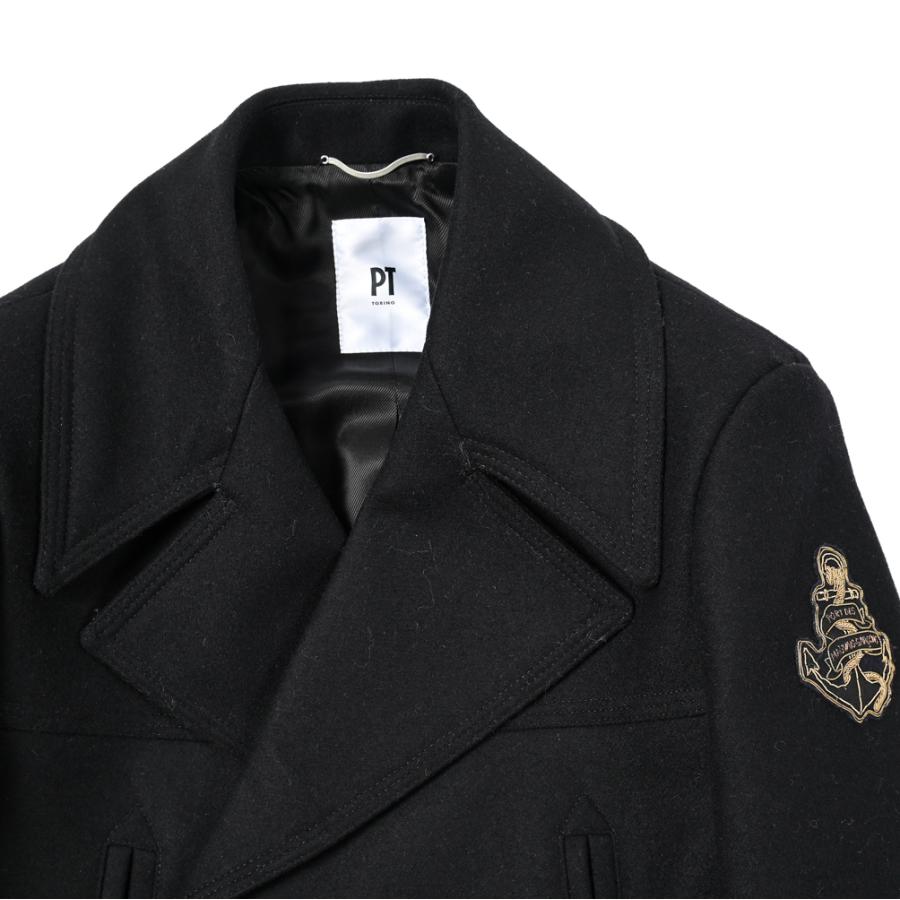 PT TORINO ピーティートリノ / ウールメルトン 6BダブルPコート