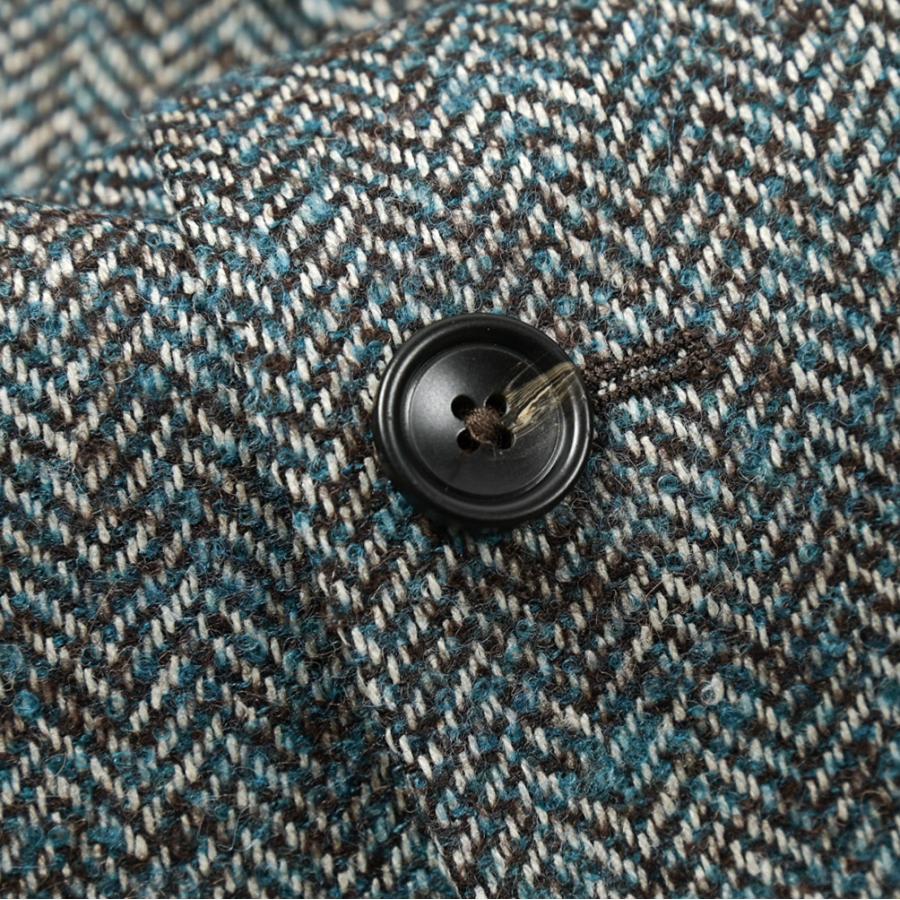 タリアトーレ モンテカルロ テーラードジャケット 48 起毛 ウール 胡桃