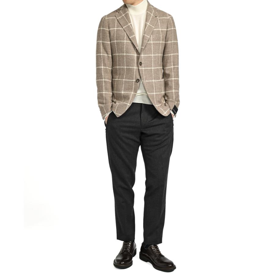 極美品▽HERMES エルメス クローバー チェック柄 シングル コットン