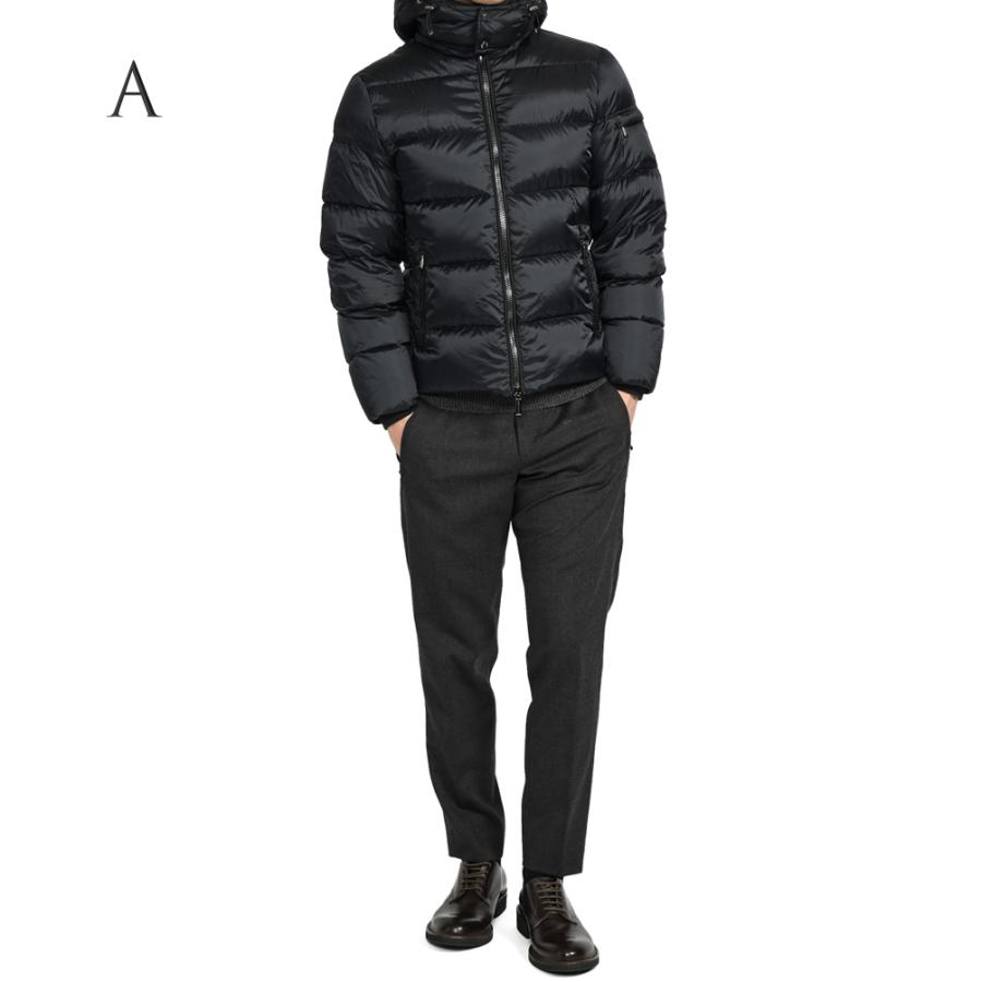 MOORER BRETT-SH ACQUA RESISTANT ダウンジャケット フード付 ブルゾン 