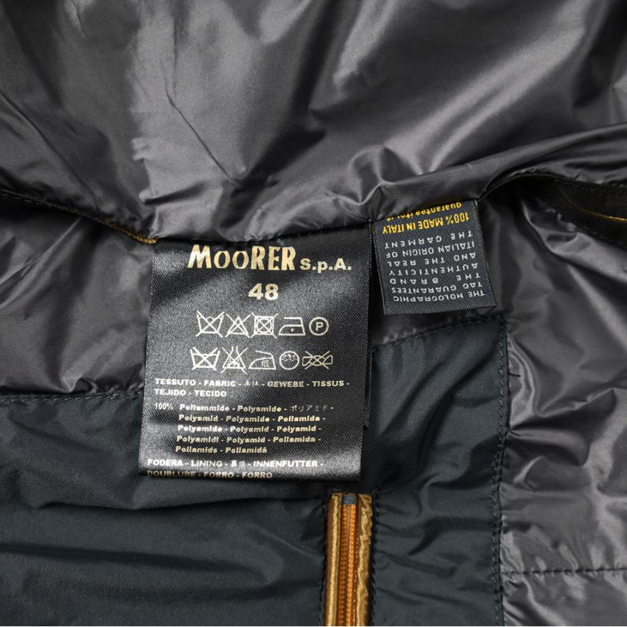 MOORER FERRARI-OP 中綿入りブルゾン ジャケット フード付き MOORER FERRARI-OP 中綿入りブルゾン ジャケット フード付き