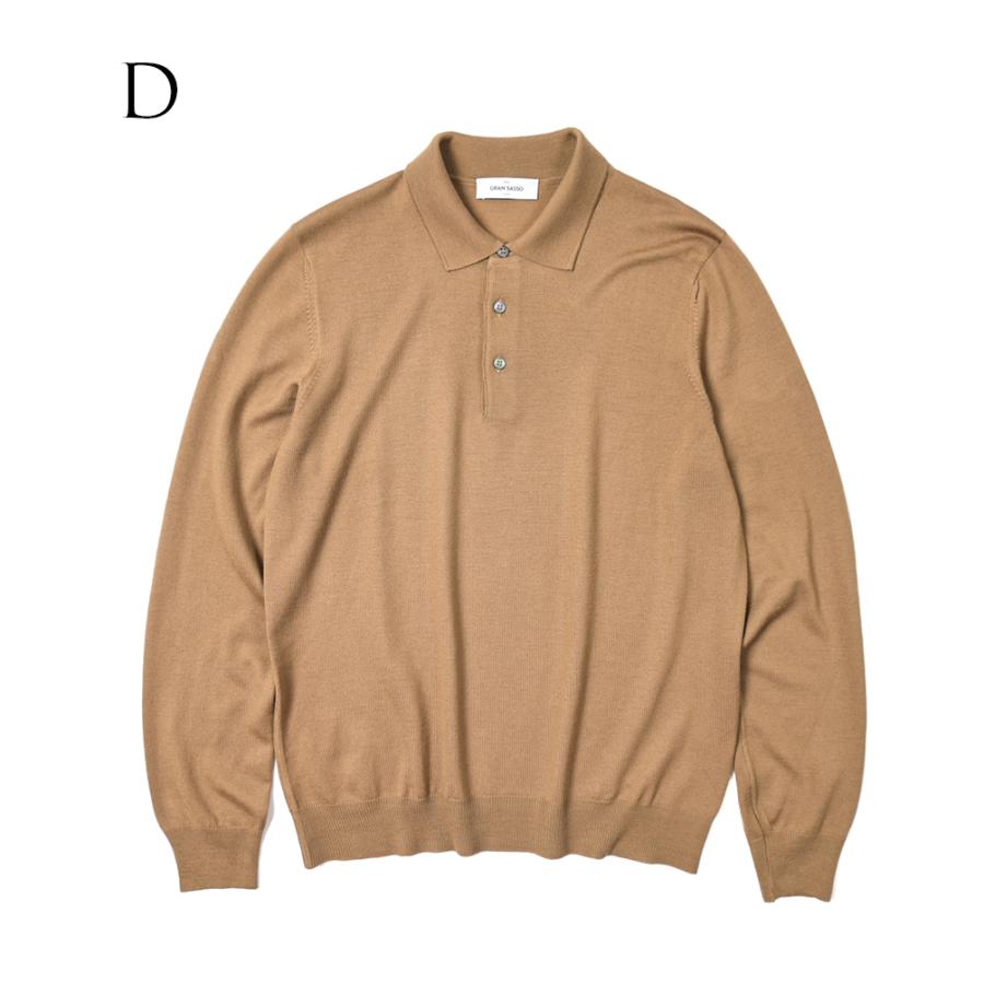Gran Sasso GRAN SASSO ニットポロ セーター プルオーバー 長袖 