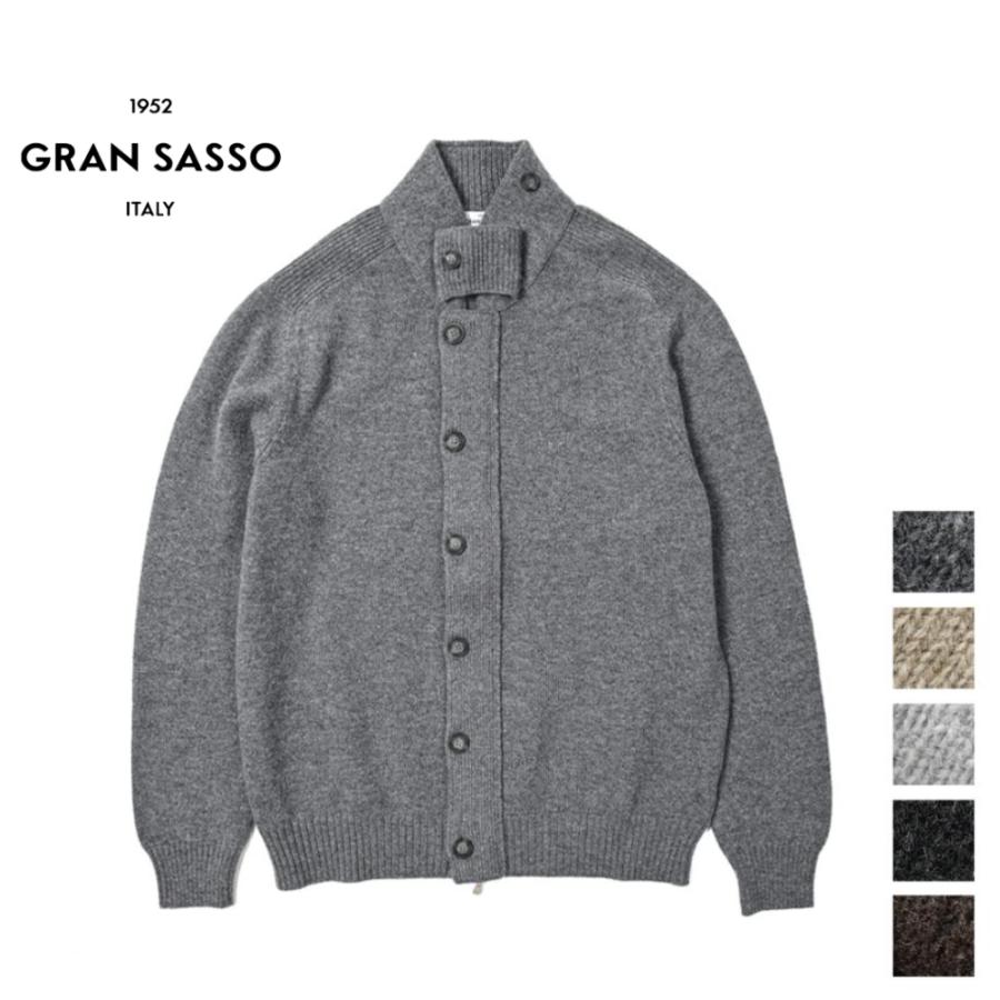 Gran Sasso GRAN SASSO グランサッソ / ニットブルゾン