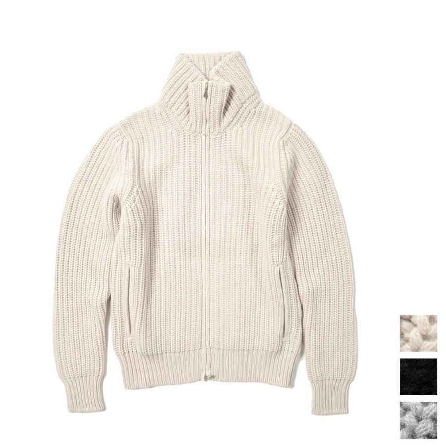 Gran Sasso GRAN SASSO グランサッソ / ジップアップ ニット