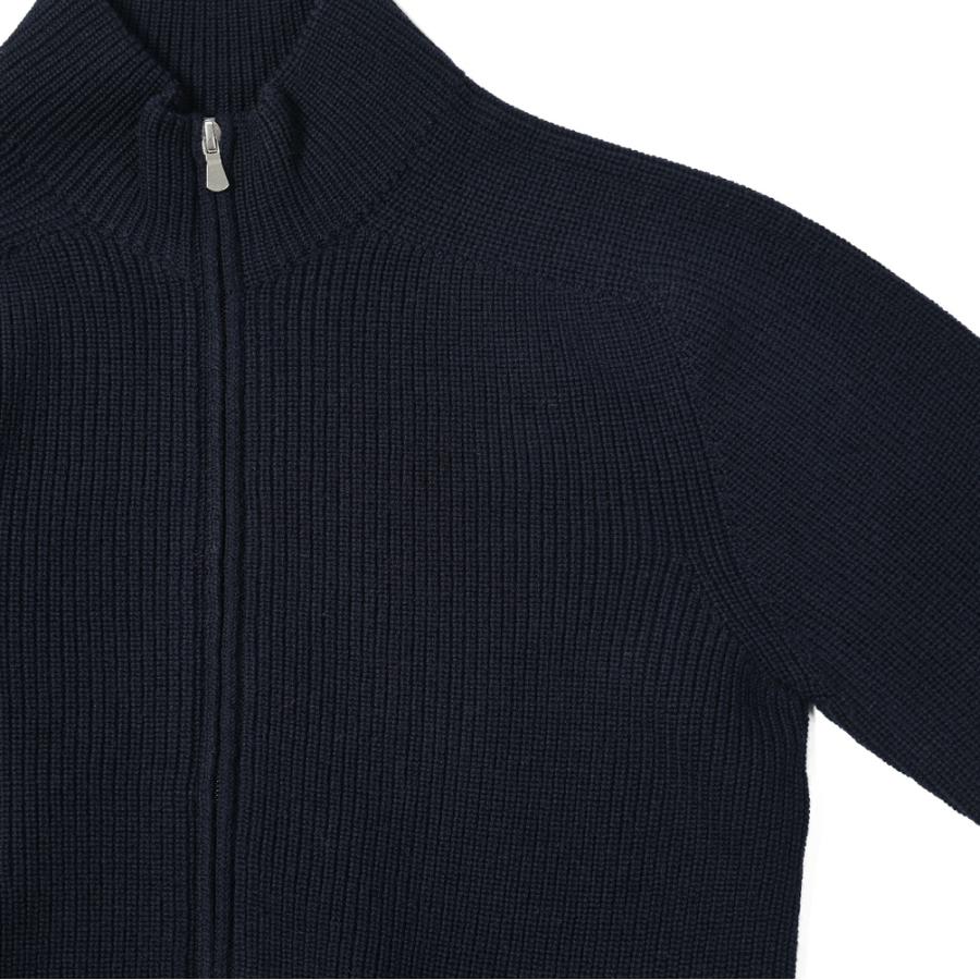 Gran Sasso GRAN SASSO ジップアップ ニットカーディガン スタンド 