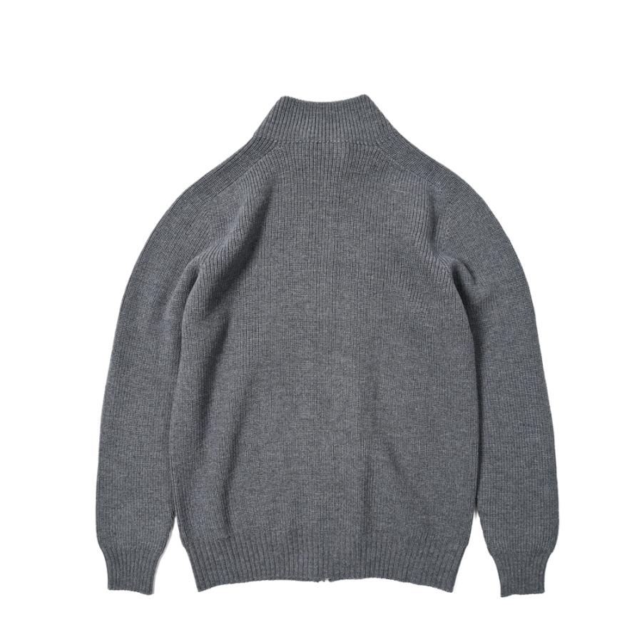 Gran Sasso GRAN SASSO ジップアップ ニットカーディガン スタンド 