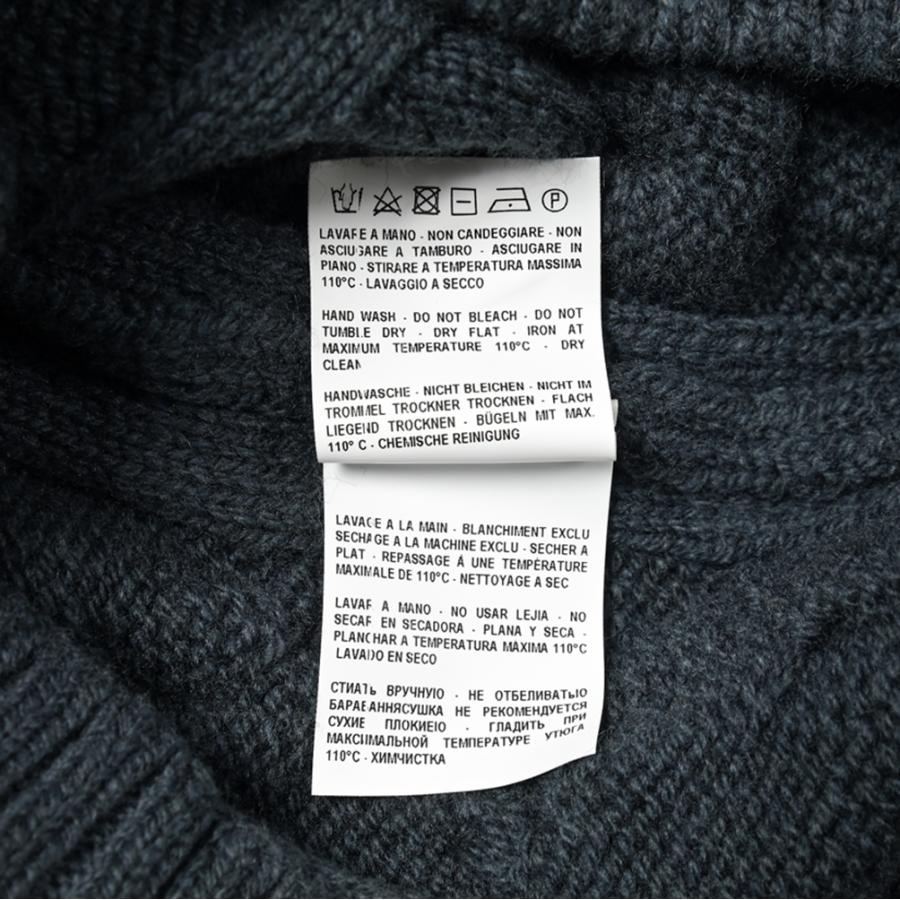 Gran Sasso GRAN SASSO タートルネックニットセーター ケーブル Gran Sasso GRAN SASSO タートルネックニットセーター ケーブル